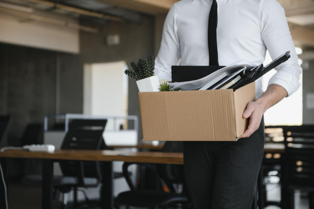 colaborador preocupado com turnover